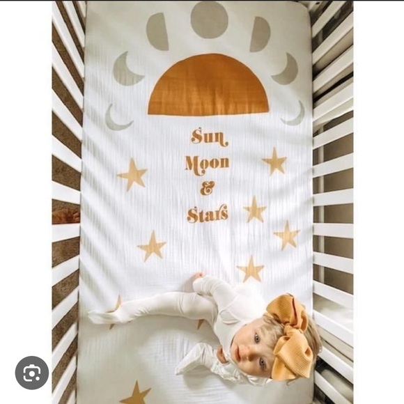 coveted things Other - NWT Coveted Things Sun Moon and Stars Crib sheet